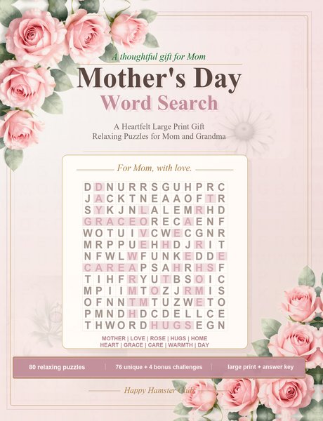 Mother's Day Word Search