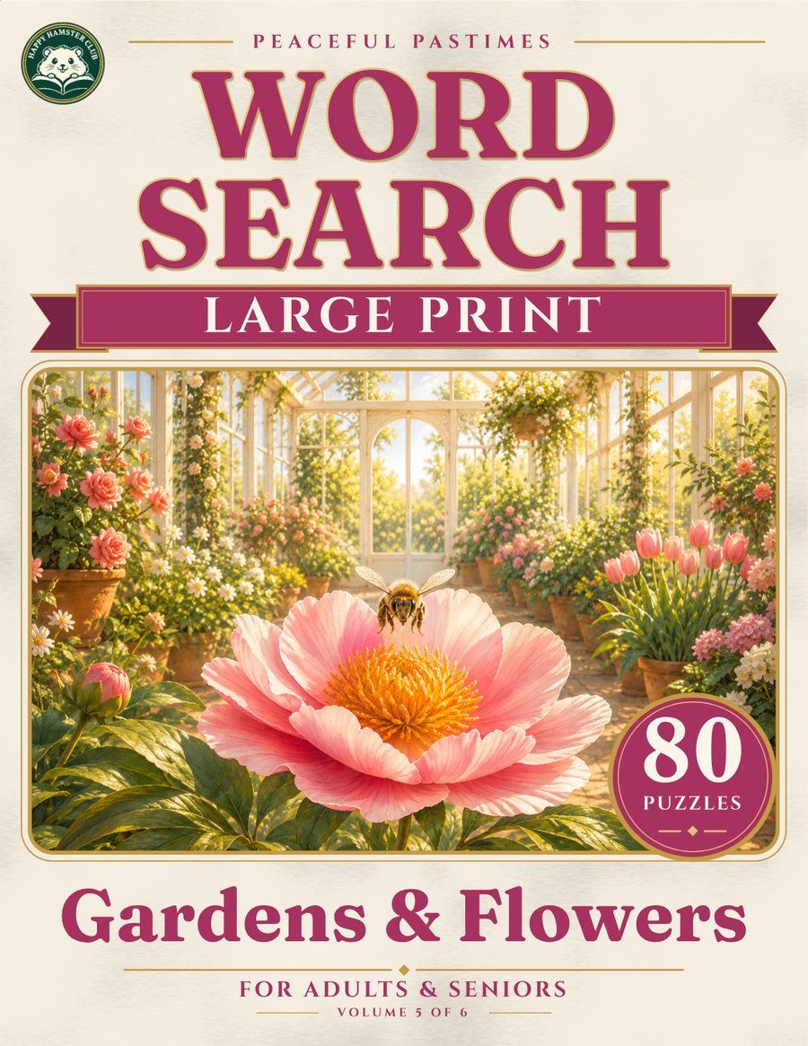 Gardens & Flowers Word Search
