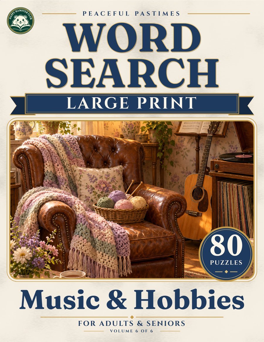 Music & Hobbies Word Search
